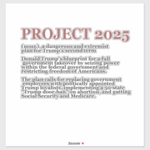 Pro Democracy Anti Project 2025 Republican Trump