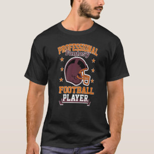 Pro Fantasy Football Player Retro Draught Party Ki T-Shirt