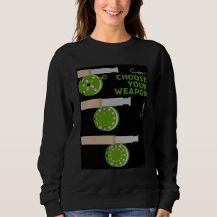 Pro Fly Fishing Rod Gifts Sweatshirt