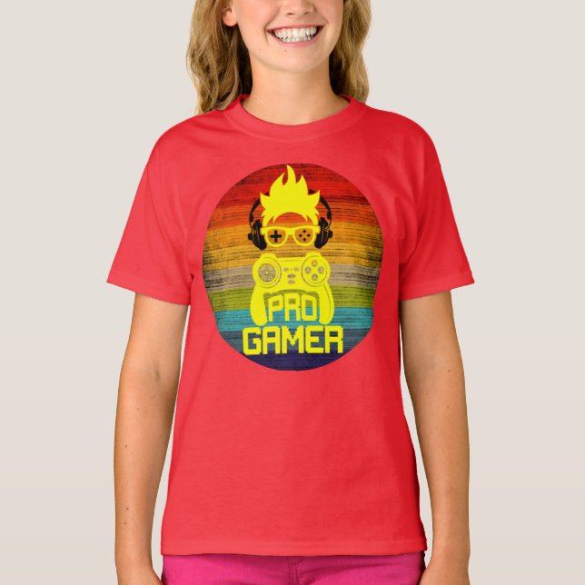 PRO GAMER - GAMING NERD T-Shirt (Front)