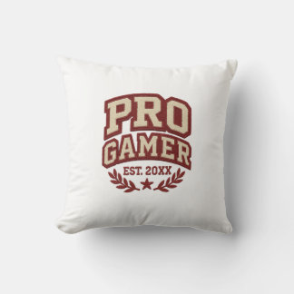 PRO GAMER — Varsity Chenille Patch Style Cushion