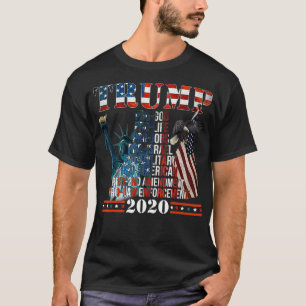 Pro God Pro Gun Pro Life  Donald Trump Campaign 20 T-Shirt