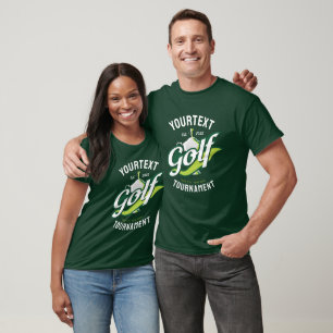Pro Golfer NAME Golf Trophy Tournament Golfing T-Shirt