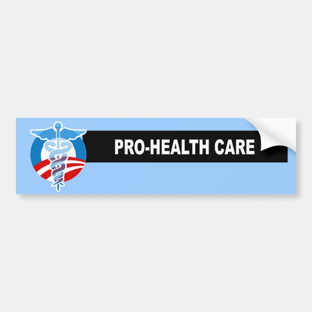 PRO-HEALTH CARE BUMPER STICKER (Front)