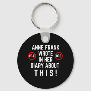 Pro Immigrant Anti Ice Anti Discrimination Anti Tr Key Ring
