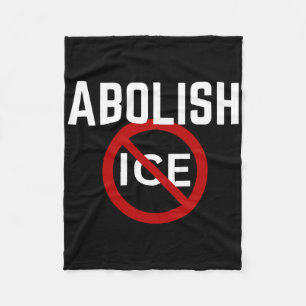 Pro Immigrant Anti Ice Anti Trump 1 Fleece Blanket