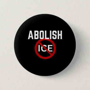 Pro Immigrant Anti Ice Anti Trump 6 Cm Round Badge