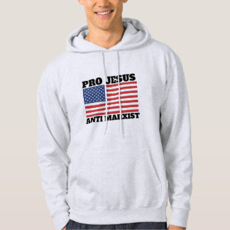 PRO-JESUS ANTI-MARXIST HOODIE AND T-SHIRTS