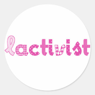 Pro-lactation articles/Breastfeeding Classic Round Sticker