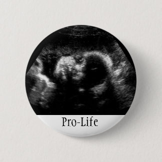 Pro-Life 6 Cm Round Badge