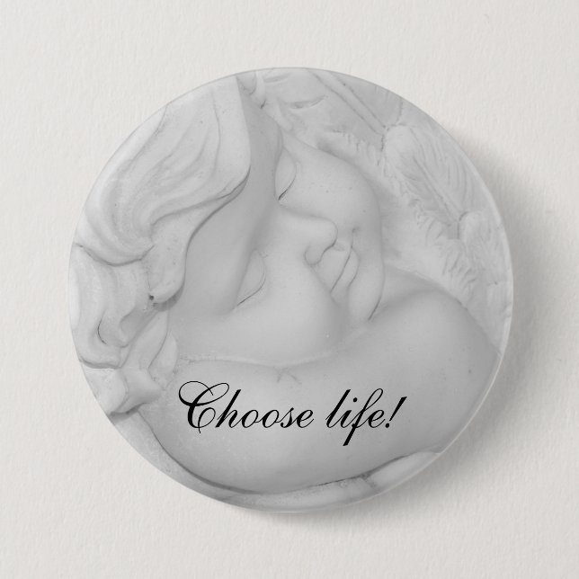 Pro Life 7.5 Cm Round Badge (Front)