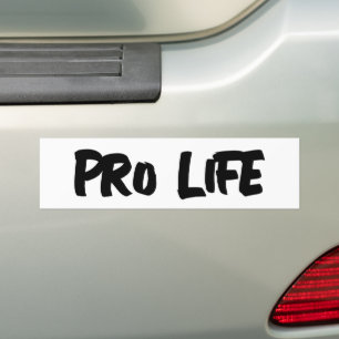 PRO LIFE BUMPER STICKER