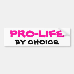 PRO-LIFE BUMPER STICKER