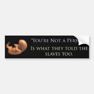 Pro-Life Bumper Sticker