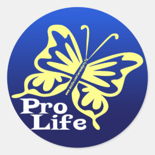 Pro Life Classic Round Sticker