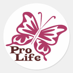 Pro Life Classic Round Sticker