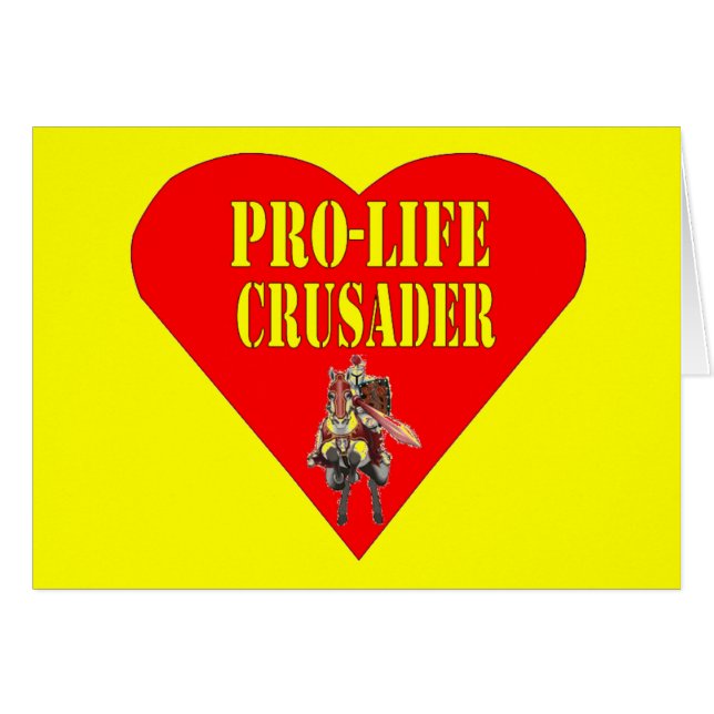 PRO LIFE CRUSADER (Front Horizontal)
