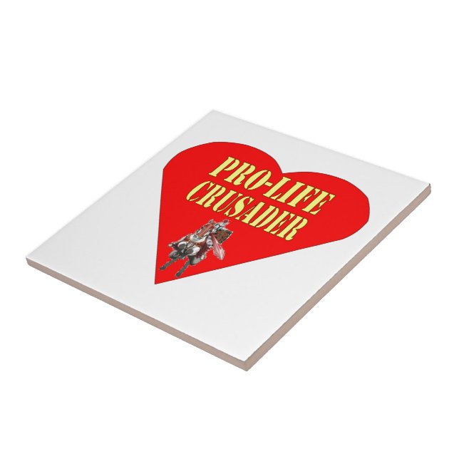 PRO LIFE CRUSADER TILE (Side)