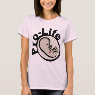 Pro-Life Foetus Design T-Shirt