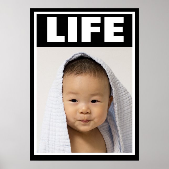 PRO-LIFE HAPPY ASIAN BABY INFANT LIFE POSTER (Front)