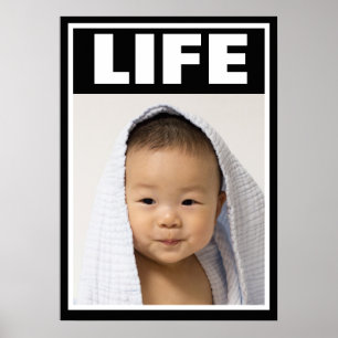 PRO-LIFE HAPPY ASIAN BABY INFANT LIFE POSTER