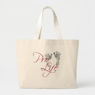 Pro Life Large Tote Bag