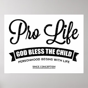 Pro Life Poster