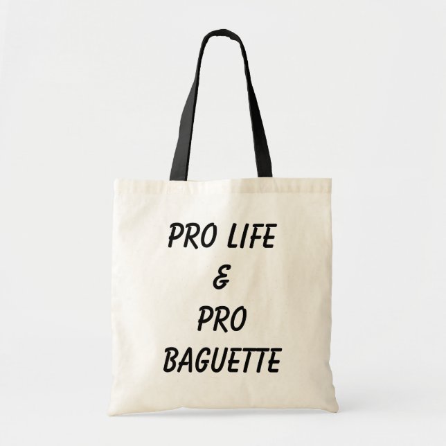 PRO LIFE & PRO BAGUETTE TOTE BAG (Front)