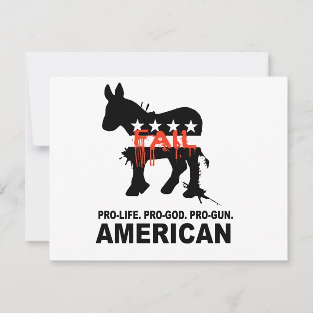 Pro-life. Pro-God. Pro-Gun American (Front)