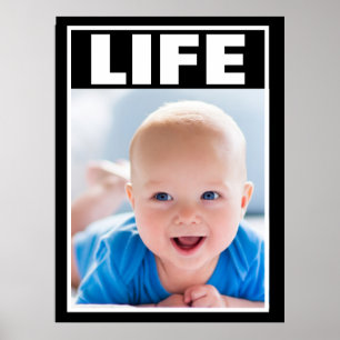 PRO-LIFE SMILING BABY BOY LARGE POSTER