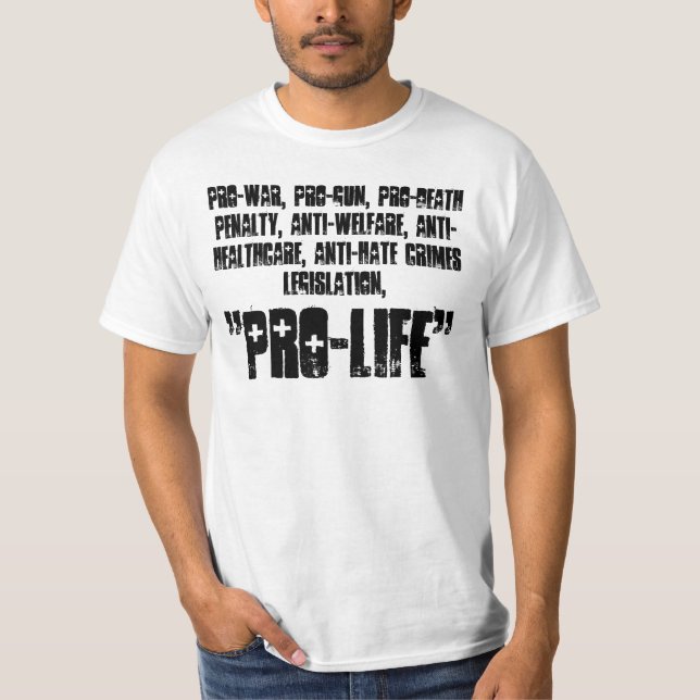 Pro-Life T-Shirt (Front)