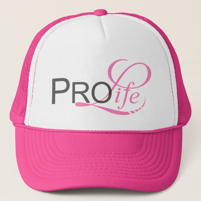 Pro Life Trucker Hat (Front)