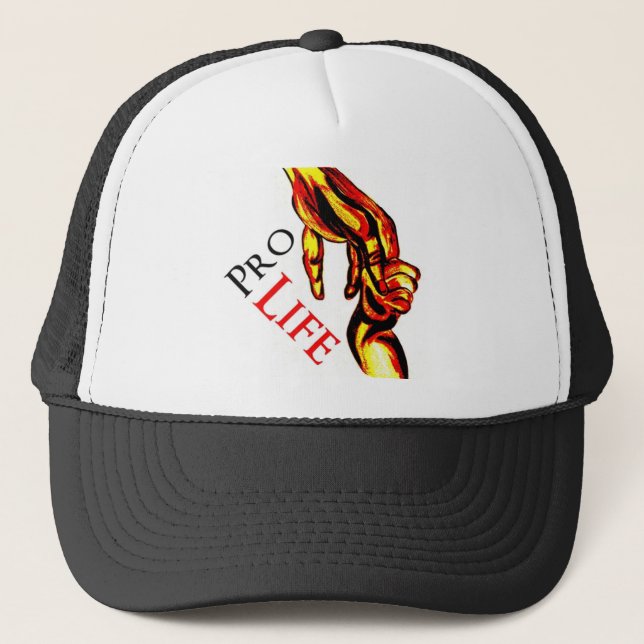 Pro Life Trucker Hat (Front)