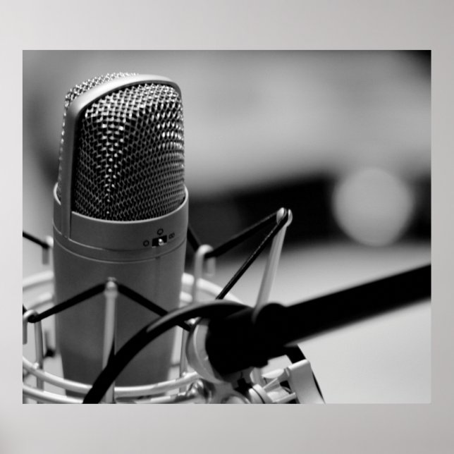 PRO MICROPHONE POSTER (Front)