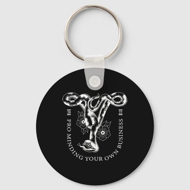 Pro Minding Your Own Business 2022  Key Ring (Front)