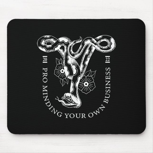 Pro Minding Your Own Business 2022  Mouse Mat (Front)