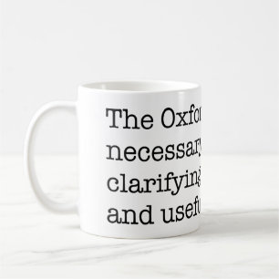 Pro-Oxford Comma Coffee Mug