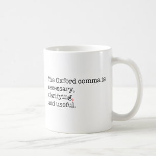 Pro-Oxford Comma Coffee Mug