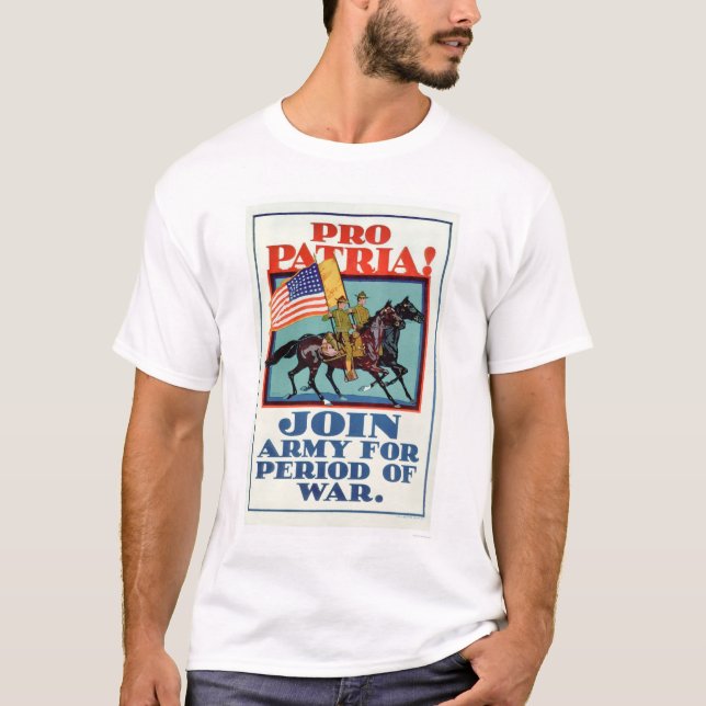 Pro Patria!  Join the Army (US02096A) T-Shirt (Front)