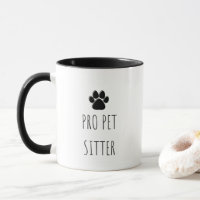 'Pro Pet Sitter' For Dog Walkers Animal Caregivers