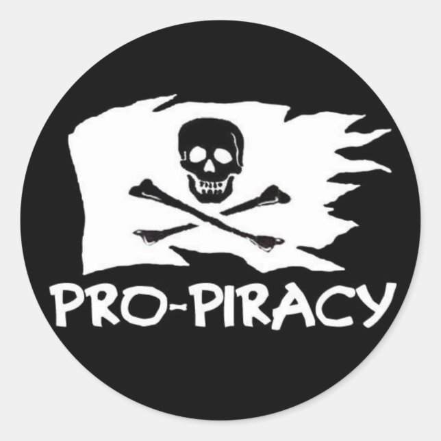 "Pro Pirate" sticker (Front)