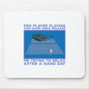 Pro Player Playing This Game Mouse Mat