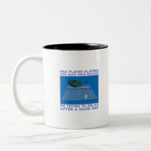 Pro Player Playing This Game Two-Tone Coffee Mug