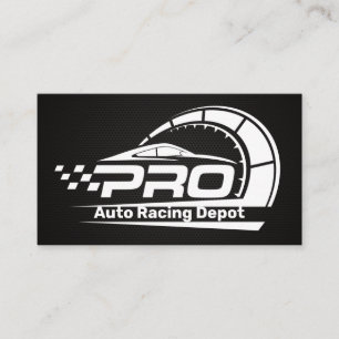 Pro Racing Auto Parts and Services Business Card