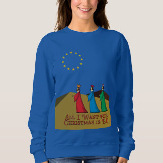 Pro Remain Anti Brexit Funny Christmas Jumper Sweatshirt