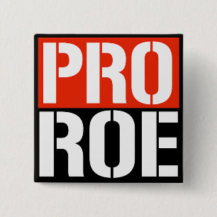 PRO ROE 15 CM SQUARE BADGE