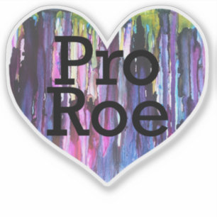 Pro Roe Purple Alcohol Inks Heart