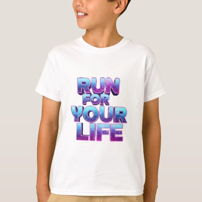 Pro Running Motivation T-Shirt (Front)