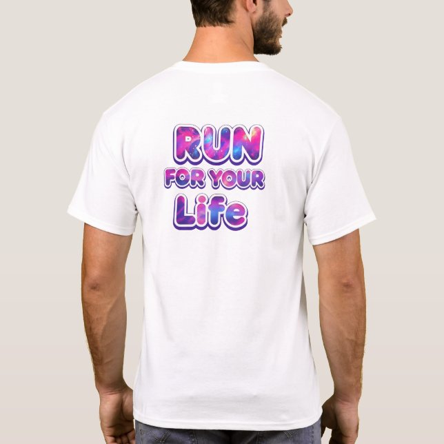 Pro Running Motivation T-Shirt (Back)