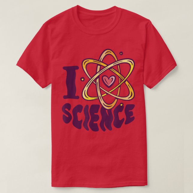 Pro Science Proud Scientist  T-Shirt (Design Front)